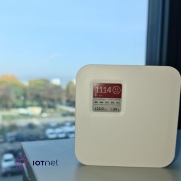 Kako prodisati uz IoT Connected Airwits senzor